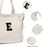 ESVAN Corduroy Yoga Tote Bag Gifts for Women Drawstring Yoga Mat Bag for Office Workout Travel Carryall Pilates Gym