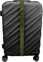 MAGARROW 1.5" Utility Straps with Buckle Adjustable, 4-Pack (Army Green, 9.5 feet Long)