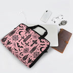 MNSRUU Laptop Bag for 15.6 inch Black Gothic Bats