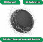 Magnetic Hidden GPS Tracker for Vehicles – 365 Days Battery Life, No Subscription, Car Tracker Device Hidden (iOS Tracker)