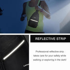 LATMAP Sling Bag For Women Faux Leather Small Casual Daypack Backpack Fanny Pack Crossbody Chest Bags Purse