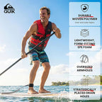 QUIKSILVER USCG Approved Men's Life Jacket Type III PFD, Lightweight EPE Foam Life Vest for Adults, for Waterskiing, Wakeboarding, Windsurfing, Rafting, Boating, Kayaking, Fishing Watersports