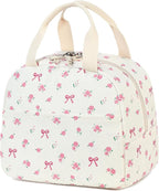 Bluboon Lunch Bag for Women Men Cute Lunch Tote Bags Reusable Insulated Lunch Box Large Capacity Reusable Insulated Cooler for Work Picnic or Travel