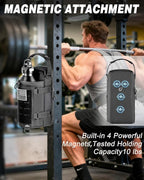 Magnetic Gym Bag for Men - Water Bottle Carrier Holder Bag with Shoulder Strap, 4 Built-in Magnets Gym Gifts for Men
