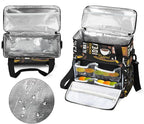 Start Your Day with Coffee Travel Bag Compatible with Keurig K-Mini, Single Serve Coffee Brewer Carrying Case Compatible for K-Mini Plus with Multiple Pockets for K-Cup Pods (Bag Only)