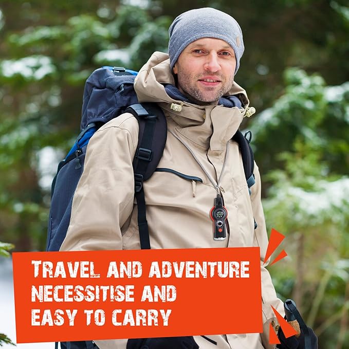 Arrowbash 12 Pack Emergency Survival Whistle 7-in-1 Compass Hiking Survival Safety Whistle with Lanyard Outdoor Multifunctional Tool Ideal for Hiking Camping Rescue Signaling