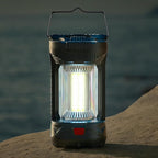 AlpsWolf Camping Lantern Rechargeable, 1000LM 4000mAh Rechargeable Lanterns 4 Light Modes LED Lantern for Camping, Hiking, Power Outages, Emergencies (1 Pack-Black)