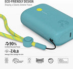 Nimble Champ Portable Charger, 10,000mAh Power Bank Fast Charging, 20W Dual USB-C Battery Pack with Cable, Travel Essential Power Bank for iPhone Laptops Galaxy Tablet Pixel iPad Macbook Kindle Airpod