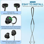 PUCGUE Anti-Lost Strap Compatible with Bose New QuietComfort Earbuds 2024, Silicone Sports Lanyard for Bose New QC Earbuds