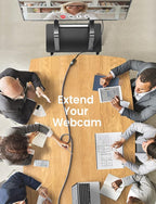 AINOPE USB Extension Cable,USB Extender,USB 3.0 Extension Cable, Male to Female Cord High Data Transfer Compatible with Webcam,USBKeyboard,Flash Drive,Hard Drive,Printer,20FT,Grey