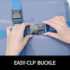 Luggage Straps 2-80Light Blue