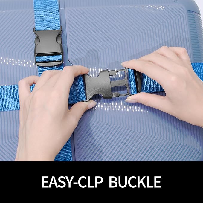 Luggage Straps 2-80Light Blue