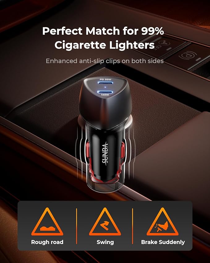 SUNDA 173W Fast Car Charger
