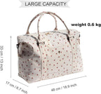 ESVAN Travel Tote Duffel Gym Bag,Weekender Overnight Carry-on Tote Crossbody Bag with Wet Pocket and Trolley Sleeve Upgraded