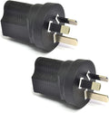 Ceptics Australia, New Zealand, China AS3112 Travel Power Plug Adapter Accepts NEMA 5-15R - ETL Certified - Industrial Grade (IG-16-2PK)
