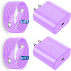 45W USB C Super Fast Charger Type C Charger Fast Charging Android Phone Charger Block with 6.6FT Type C Charging Cable for Samsung Galaxy S26 Ultra/S26/S26+/S25/S25 Ultra/S25+/S24 Ultra/S23 Ultra/S22