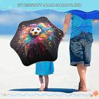 ALAZA Kids Umbrella Stick Umbrellas Cute Umbrella for Boys Girls Toddler UV/Sun Rain Windproof
