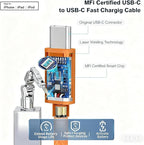 iPhone 17 16 15 Fast Charger,[MFi Certified] 2Pack 40W USB C Wall Charger Block with 10FT USB C to USB C Charging Data Sync Woven Cable for iPhone 17/17Air/17Pro Max/16 Pro Max/16Pro/16/15ProMax/15Pro