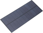 Solar Panel Kit 2 5W 5V Monocrystalline Silicon Solar Panel for Mobile Phone Charging 188x78 5mm High Efficiency Portable Charger