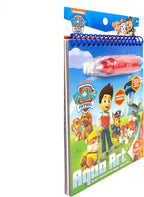 Paw Patrol Aqua Art, Color 4 Reusable Aqua Art Pages with a Water Pen, Reusable No-Mess Toddler Activities, Water Reveal Activity Book, Paw Patrol Toy, Toddler Travel Activities, Kids Travel Toys