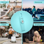 Thopeb–The Original Personal Safety Alarm for Women Self Defense – Elders & Kids Self Defense Keychain Siren – 135dB Loud Siren Bird Sound – Cute Key Chains Protection (Aqua)