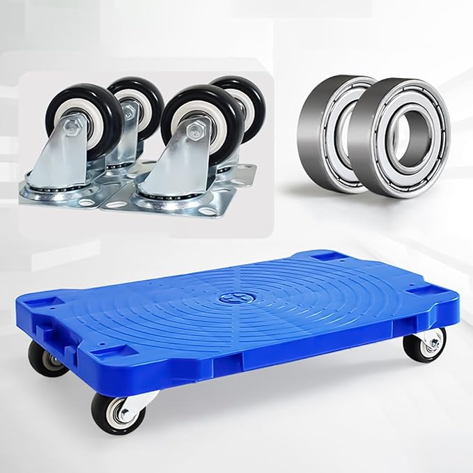 Genérico Furniture Transporter Trolley – Folding Moving Tool with Capacity of 100 kg | Shopping Cart, for Shopping Travel Home Camping and Warehouse