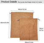 LAKE OF FIRE Dustproof Storage Bags with Drawstring Closure, 2-Piece Set – Multi-Purpose Protective Pouches for Handbags, Purses, Shoes, and Boots