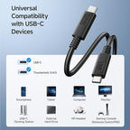 Cable Matters [USB-IF Certified] 10 Gbps Gen 2 USB C Cable - 3.3ft / 1m, Supports Up to [4K@60Hz Video, 100W Charging, 10Gbps Data Transfer], Black