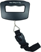Horizon 50kg /110 LB x 10g Digital Travel Luggage Scale Hanging Scale with Strap