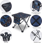 VOLIXOD 2 Pack Folding Portable Camping Stool for Adults, Lightweight Collapsible Stool for Outdoor Footrest Fishing Hiking Gardening and Beach with Carry Bag(400 LBS Capacity)