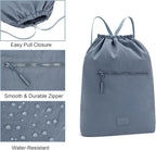 Lee Drawstring Backpack Bag Lightweight Small Gym Swim Beach Bag Water Resistant Sports Sackpack for Men Women, LEE48-002JN