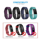 Fast Wall Charger for Fitbit Charge 2 Replacement Charger Dock Compatible Fitbit Charge 2 Heart Rate + fb407 Smart Watch USB Charging Cable Cord