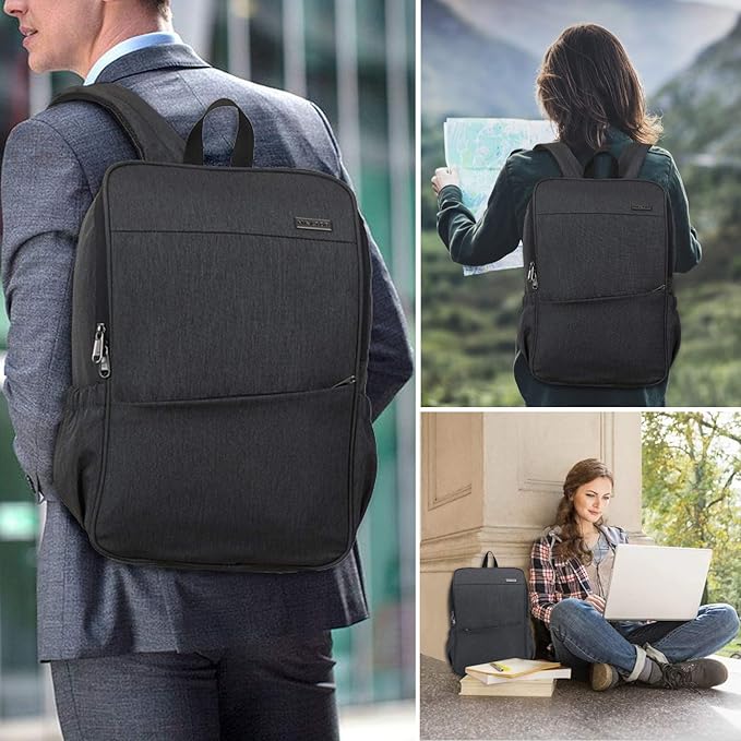 MAXTOP Laptop Backpack for Women Men College Bookbag Business Travel Backpack Anti-theft Water Resistant Computer Backpacks Fits 15.6 Inch Laptop