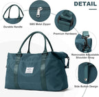 HYC00 Travel Duffel Bag,Carry-on Overnight Weekender Bags for Women,Sports Tote Gym Bag with Wet Pocket
