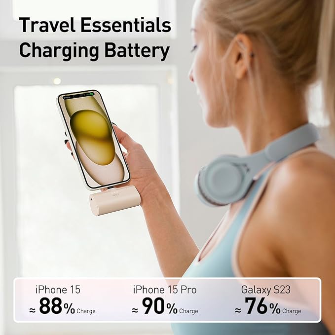 iWALK Portable Charger iPhone 15