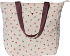 Original Floral Water Resistant Large Tote Bag Shoulder Bag for Gym Beach Travel Daily Bags Upgraded