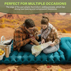 FUN PAC Camping Sleeping Pad, Ultralight Camping Mat with Pillow Built-in Foot Pump Inflatable Sleeping Pads Compact for Camping Backpacking Hiking Traveling Tent