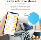 Konohan 5 Packs Smart Item Finder Portable Tracker GPS Tracking Mobile Anti Loss Smart Device Key Finder Tag Locator with Sound for Bags Wallets Backpacks Pets Keys Luggage(Cute)