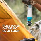 HydraPak 28mm Filter Kit - Water Filtration Accessory - Fast Flow - Perfect for Hiking, Camping, Travel, and Emergency Preparedness
