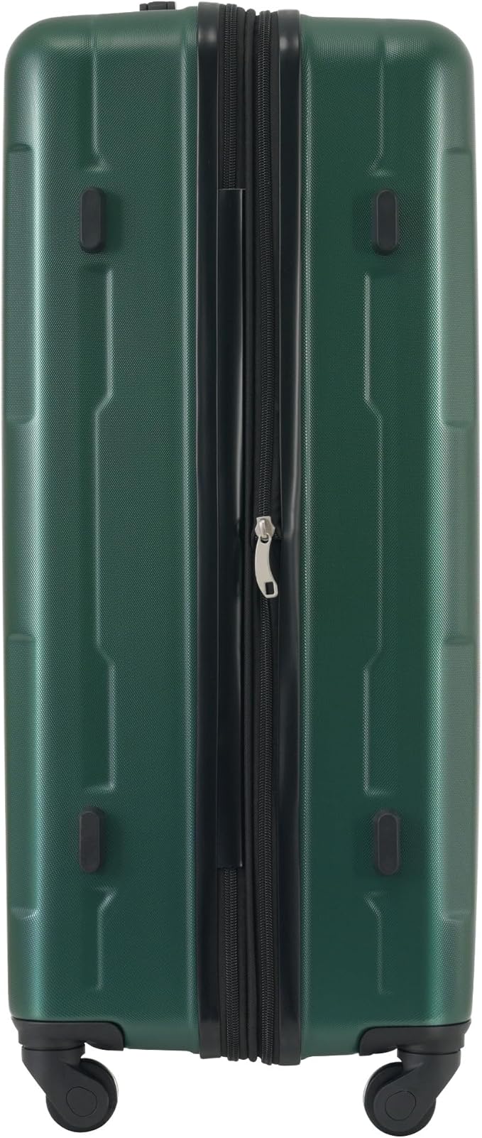 2 Piece Luggage Sets with Bags, Lightweight ExpanableCarry on Luggage Sets, Hardshell ABS Spinner Wheels Suitcase with TSALock,for Women Men, 20 IN & 24 IN, Green