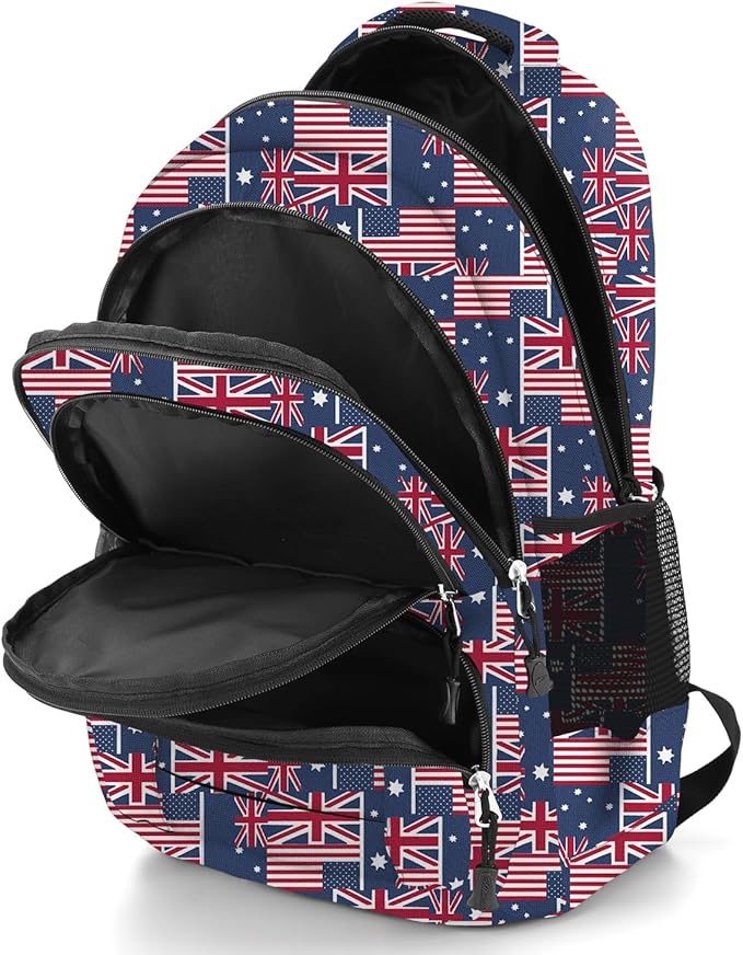rickyh style School Backpack Travel Bag for Men & Women Lightweight College Back Pack with Laptop Compartmen