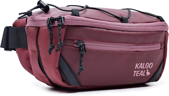 Travel Fanny Pack 3L, Crossbody Adjustable Strap, Padded Back, Water Repellent