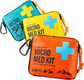 EVERLIT Mini First Aid Kit [3-Pack], Ultralight Compact Water-Resistant Hiker Medical Kit, Bulk First Aid Kit, Pack-Efficient for Camping, Hiking, Ourdoor Adventure, Travel, Pack of 3