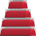 Grneric Drawstring Backpack Bulk 70Pcs String Backpack Drawstring Bags Cinch Bag Sackpack for Men Women Gym(Red)