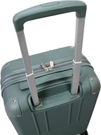 Jessica Simpson Countryside 21" Expandable 8-Wheel Spinner Carry On Luggage Suitcase, Chinois Green