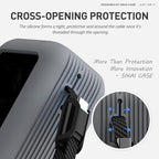 Silicone Case for Anker Laptop Power Bank (25,000mAh 165W) 1/4" Nut Hole,SD/SIM Card Storage, Display Protection&Dustproof, Travel Protective Cover Compatible with Anker Power Bank 165W (Gray)