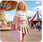 mommore Kids Backpack for Boys Girls 4-8 Kindergarten Elementary School Backpack with Lunch Box - 15” H Fit Folder