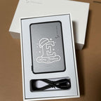 Custom Engraving Power Bank 5000mah,Customized Portable Charger with Name,Logo,Picture,Gift for Employees,Clients(Champagne)