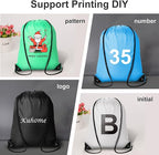 Kuhome 120Pcs Drawstring Backpacks Bulk String Bag Cinch Sack Pack Storage Knapsack Polyester Gift Bags Sports Drawstring Bags for Trip Gym Party Bags(20 Colors)