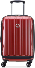 DELSEY PARIS Helium Aero Hardside Expandable Luggage with Spinner Wheels, Brick Red, 2-Piece Set (19/28)